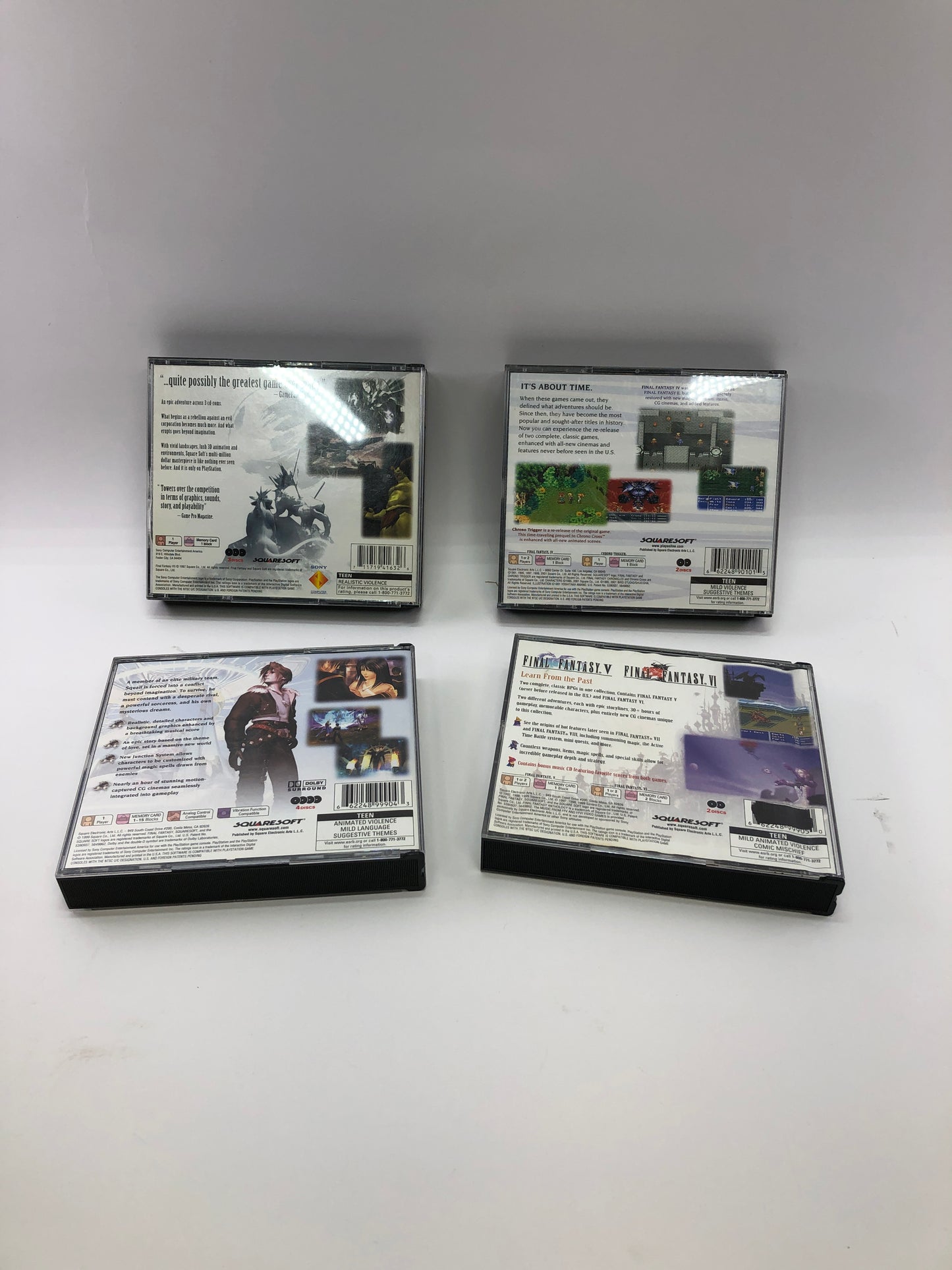 Final Fantasy Collection, PS1 Sony Playstation 1, [4,5,6,7, 8, Chrono Trigger]