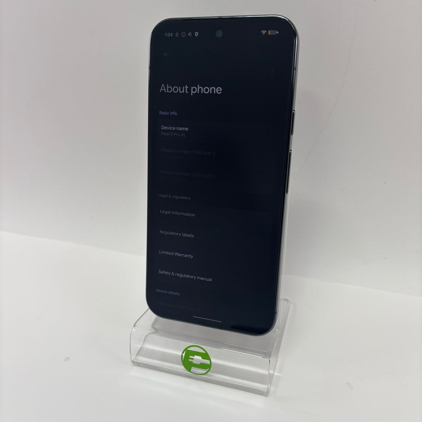 Unlocked Google Pixel 9 Pro XL 256GB Obsidian GA05904-US