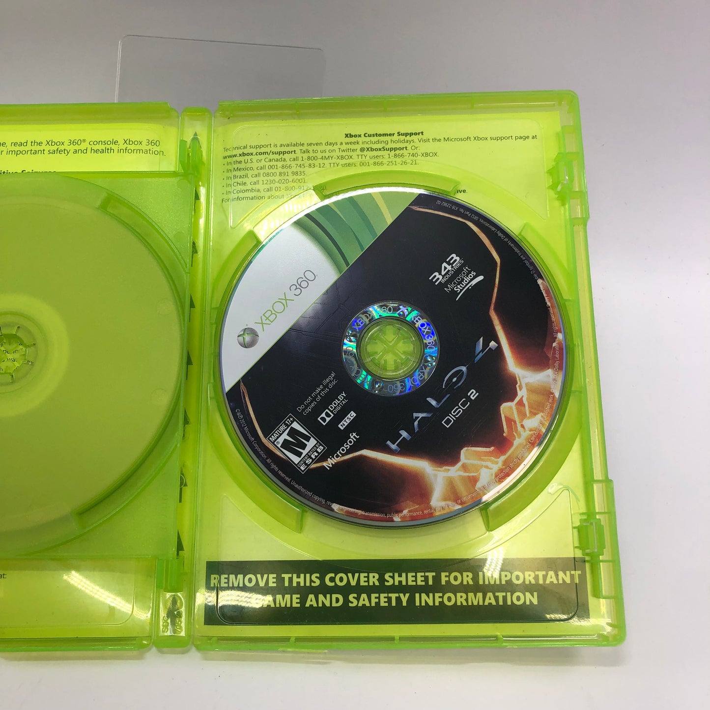 Halo Collection [Halo 3 CIB w Poster, 4, Reach, Wars] Microsoft Xbox 360 Games