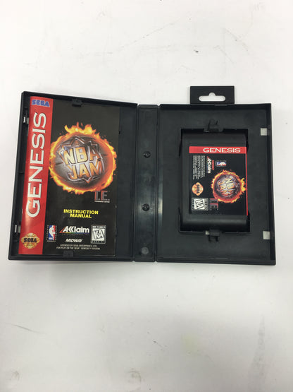 NBA Jam Tournament Edition (Sega Genesis, 1995) CIB, Tested, Working