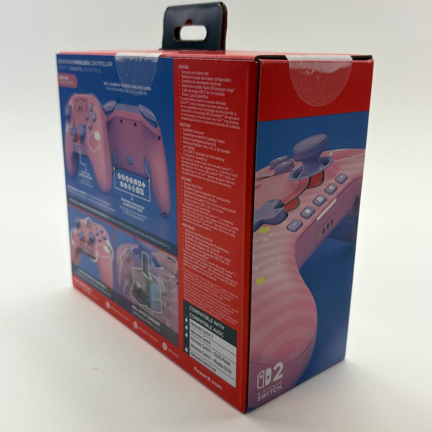 New Nintendo Power A Wireless Controller NSGPAWL Multi-Colored