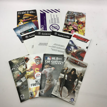 Lot of 93 Assorted Game Manuals [Wii, N64, NES, PS2 and More]  READ