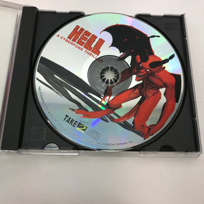 Hell: A Cyberpunk Thriller (PC, 1989) w Original Big Box and Manual No Inserts