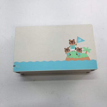 Nintendo Switch v1 Video Game Console HAC-001 Animal Crossing Edition w Box