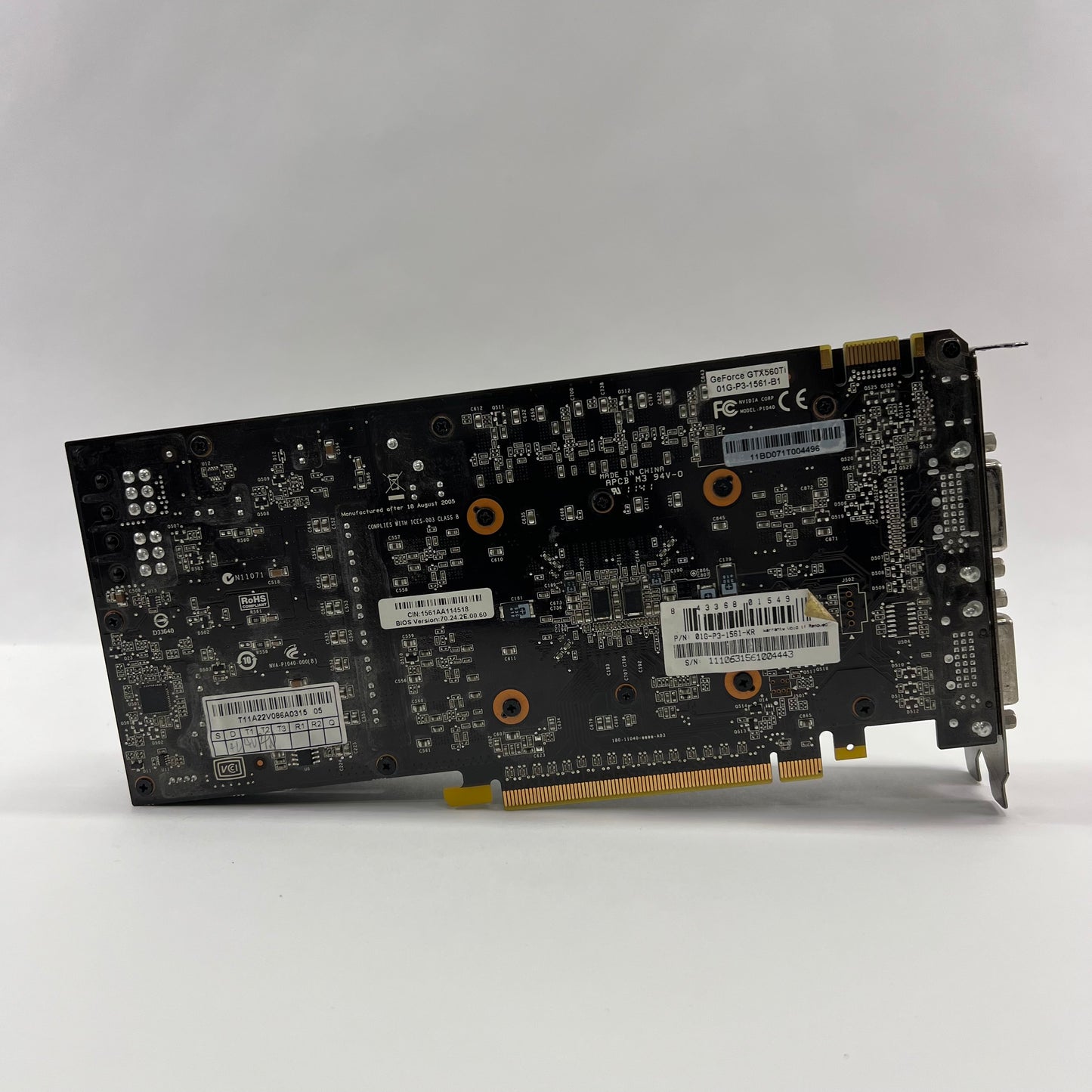 EVGA GeForce GTX 560 Ti 1GB GDDR5 Graphics Card 843368015497