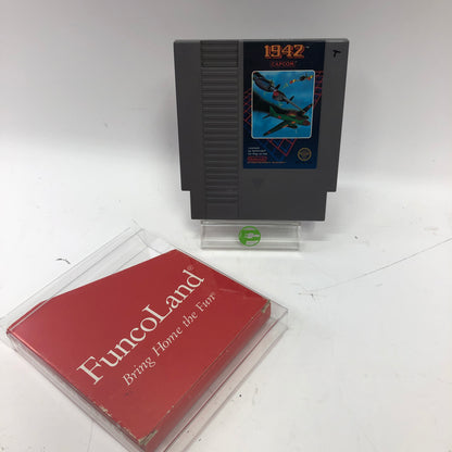 1942 [5 Screw] (Nintendo NES, 1986) Cartridge Only w Protective Sleeve
