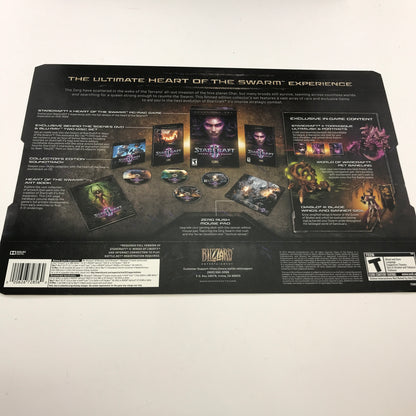 StarCraft II Heart of the Swarm [Collector's Edition] (PC, 2013) Most Sealed
