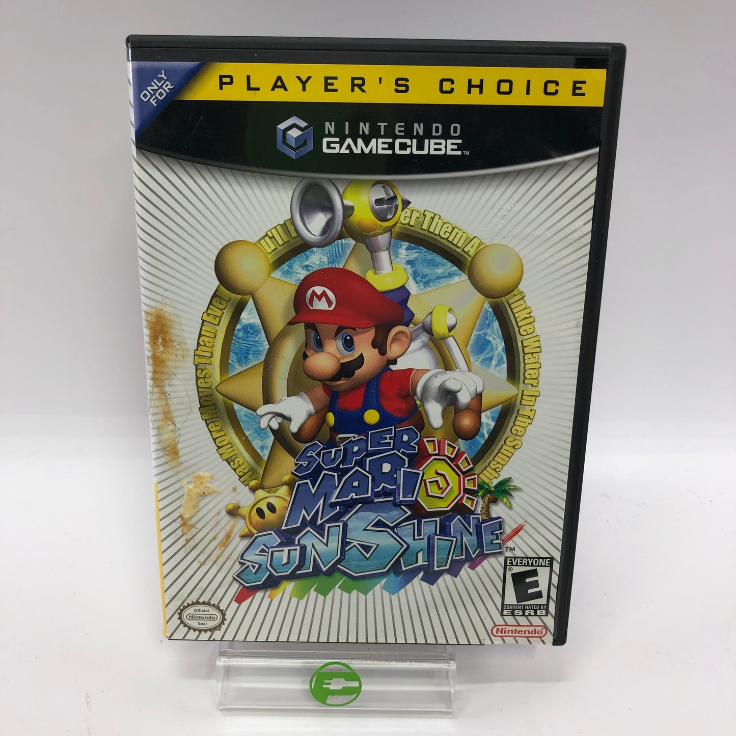 Super Mario Sunshine [Player's Choice] (Nintendo GameCube, 2003) No Manual