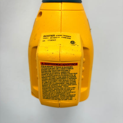 DeWalt DCST925 20V MAX String Trimmer