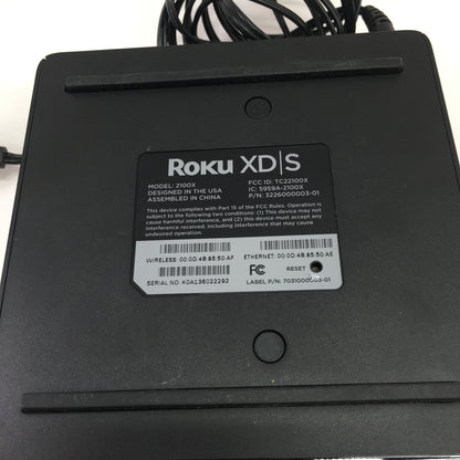 Roku XD/S Wireless Media Streaming 2100X w/ Remote