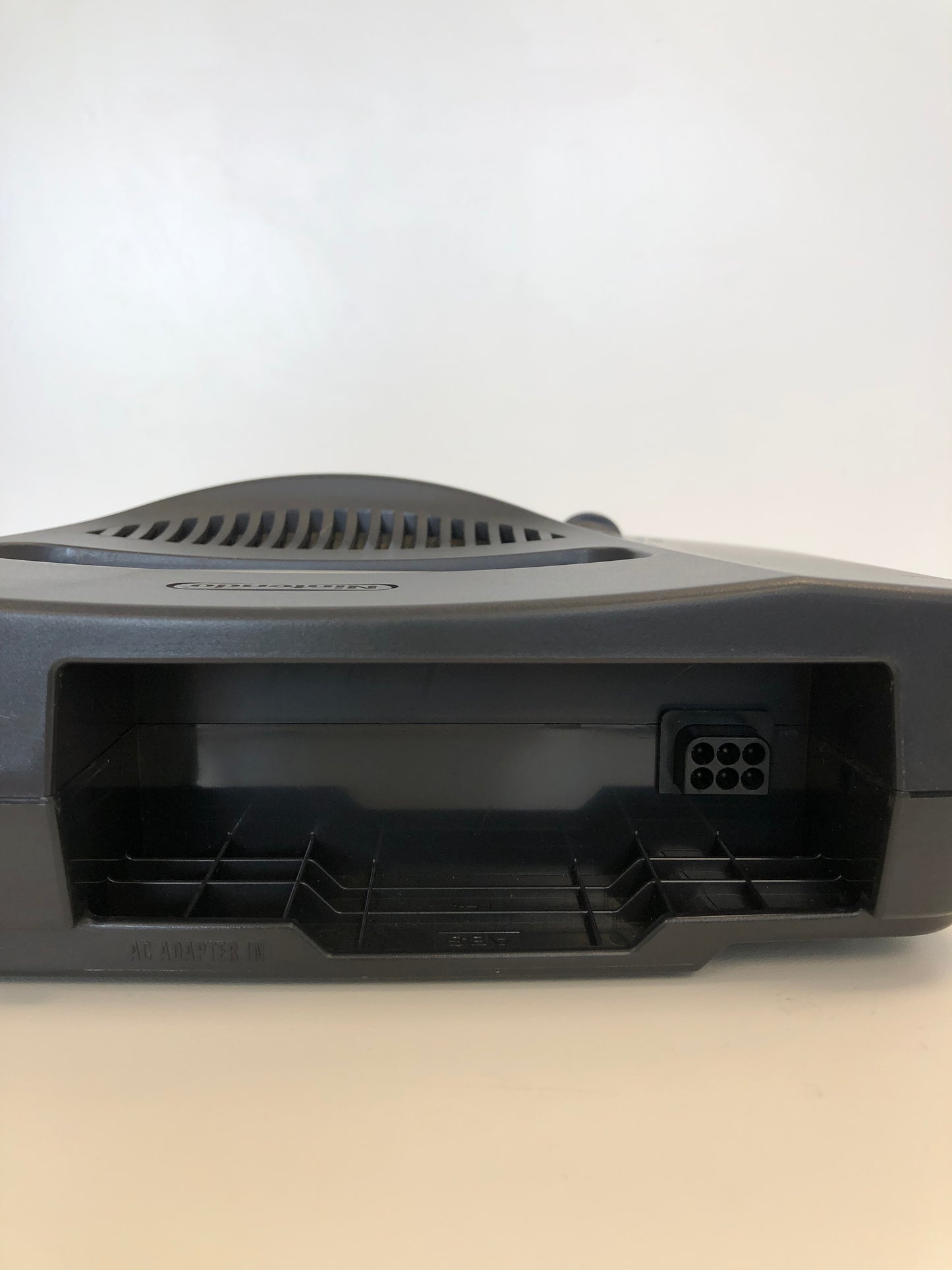 Nintendo 64 With 2 Atomic Purple Controllers Video Game Console NUS-001 Black