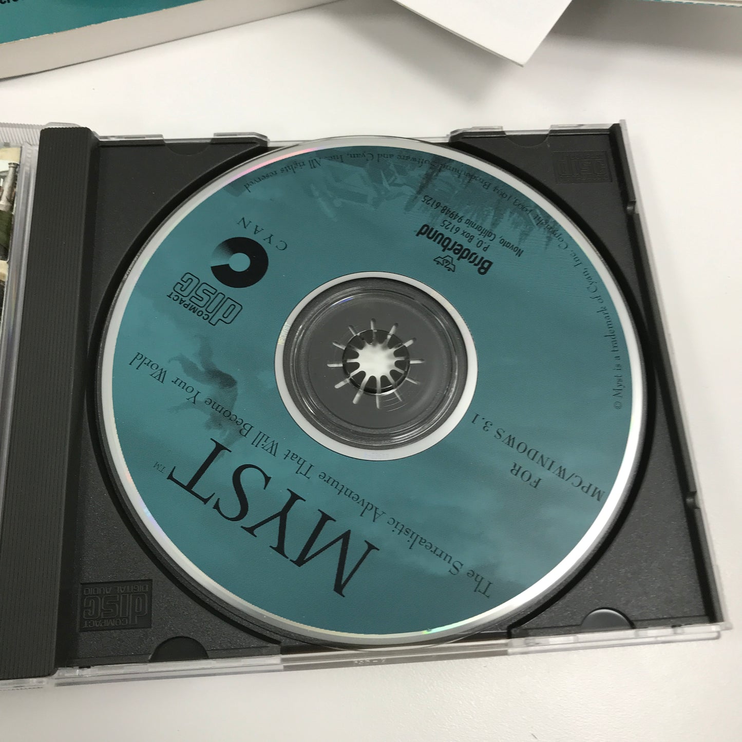 Myst (PC, 1994) Complete in Original Big Box w/ Manual, CIB