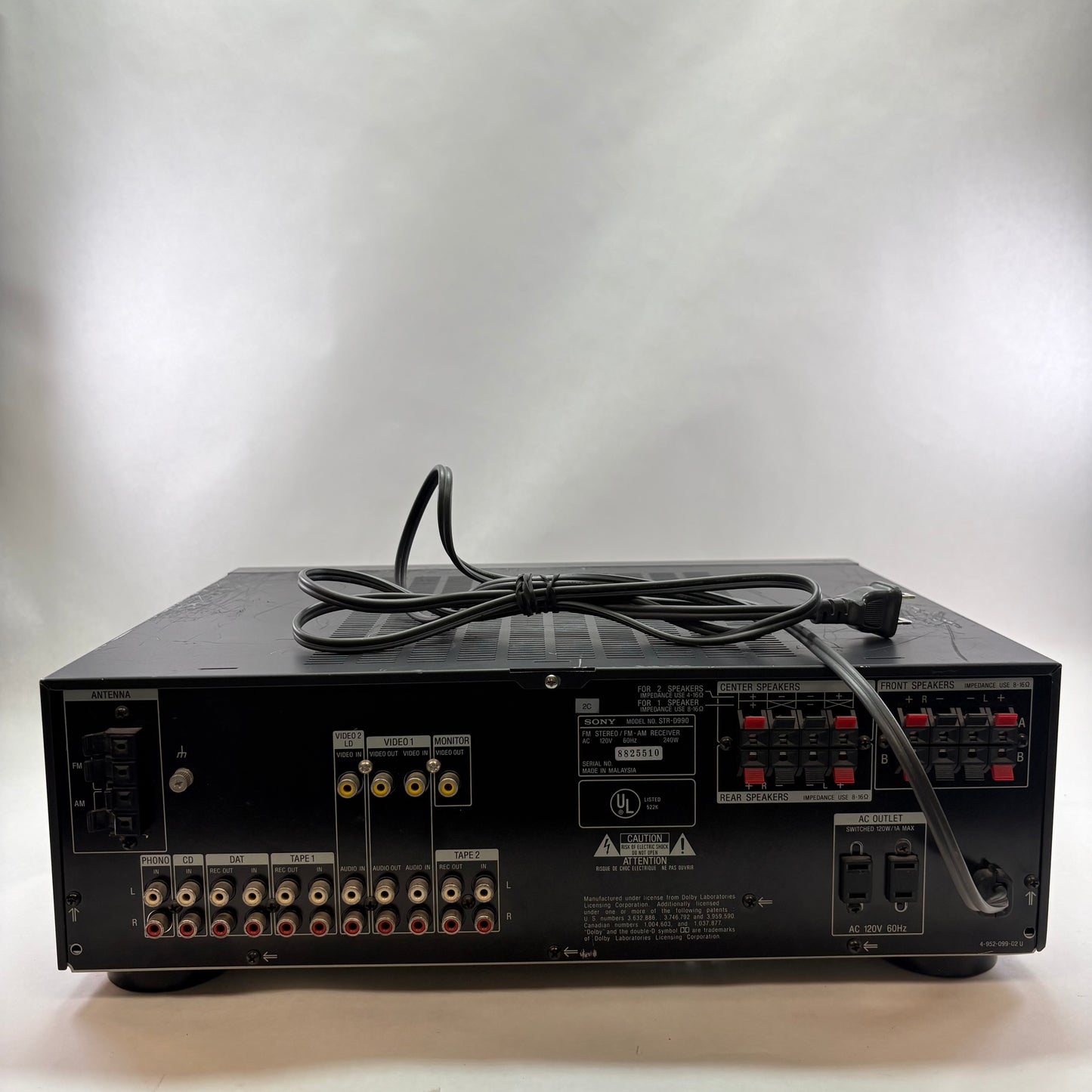 Sony FM stereo Receiver  STR-D990