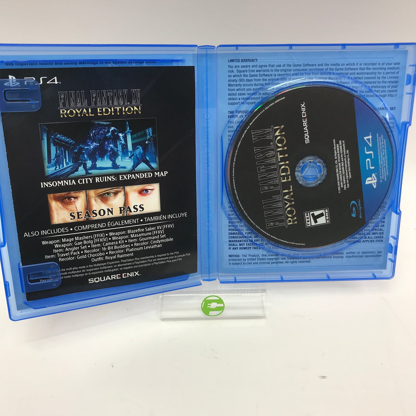 Final Fantasy XV [Royal Edition] (Sony PlayStation 4 PS4, 2018)