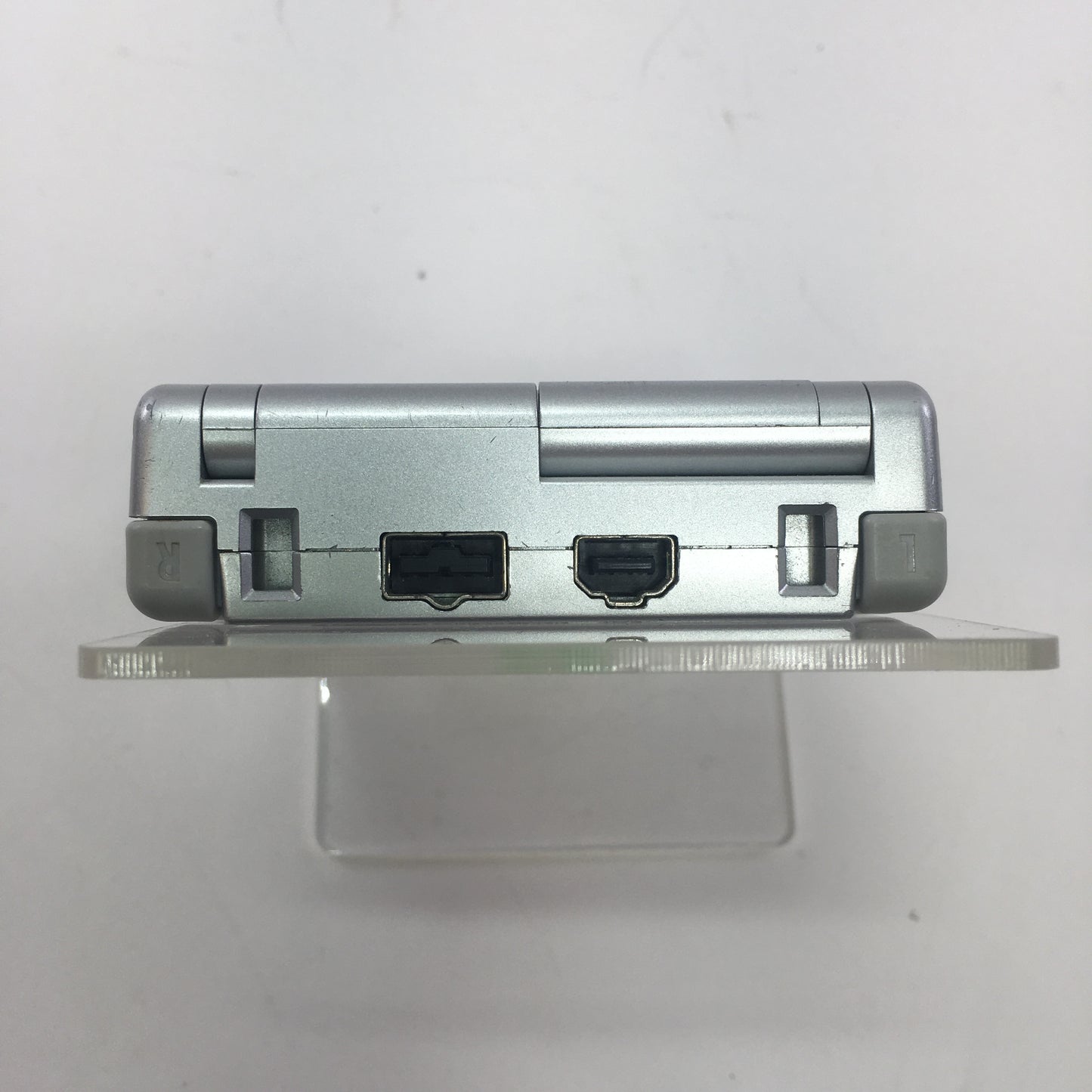 Nintendo Game Boy Advance SP Handheld AGS-001 Silver, Tested, w/ OEM Charger