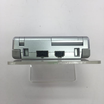 Nintendo Game Boy Advance SP Handheld AGS-001 Silver, Tested, w/ OEM Charger
