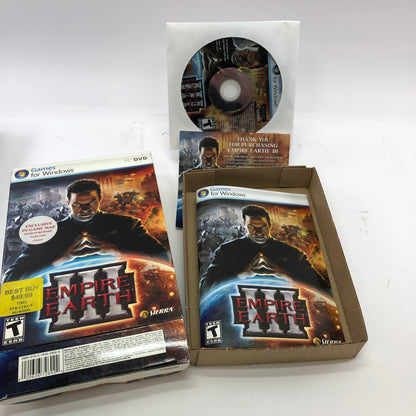 Empire Earth III (PC, 2007) Complete in Original Box w/ Manual, CIB