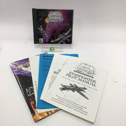 Star Wars: X-Wing [Big Box] (PC, 1993) Complete in Box w/ Manual, CIB