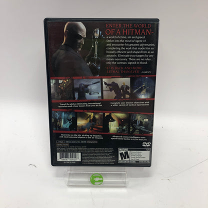 Hitman Contracts (Sony PlayStation 2 PS2, 2004) CIB w/ Registration Card