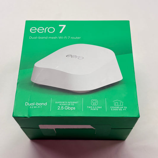eero 7 Dual Band WiFi 7 PA10111 Dual-band mesh router