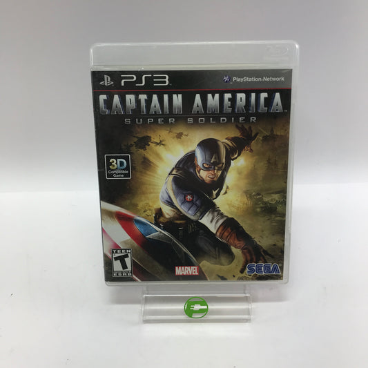 Captain America: Super Soldier (Sony PlayStation 3 PS3, 2011) CIB