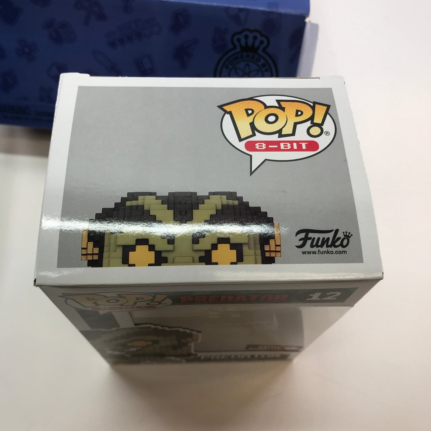 New Funko Pop  8-bit Preadator  Collectable Vinyl Figure w Lanard and Socks #12