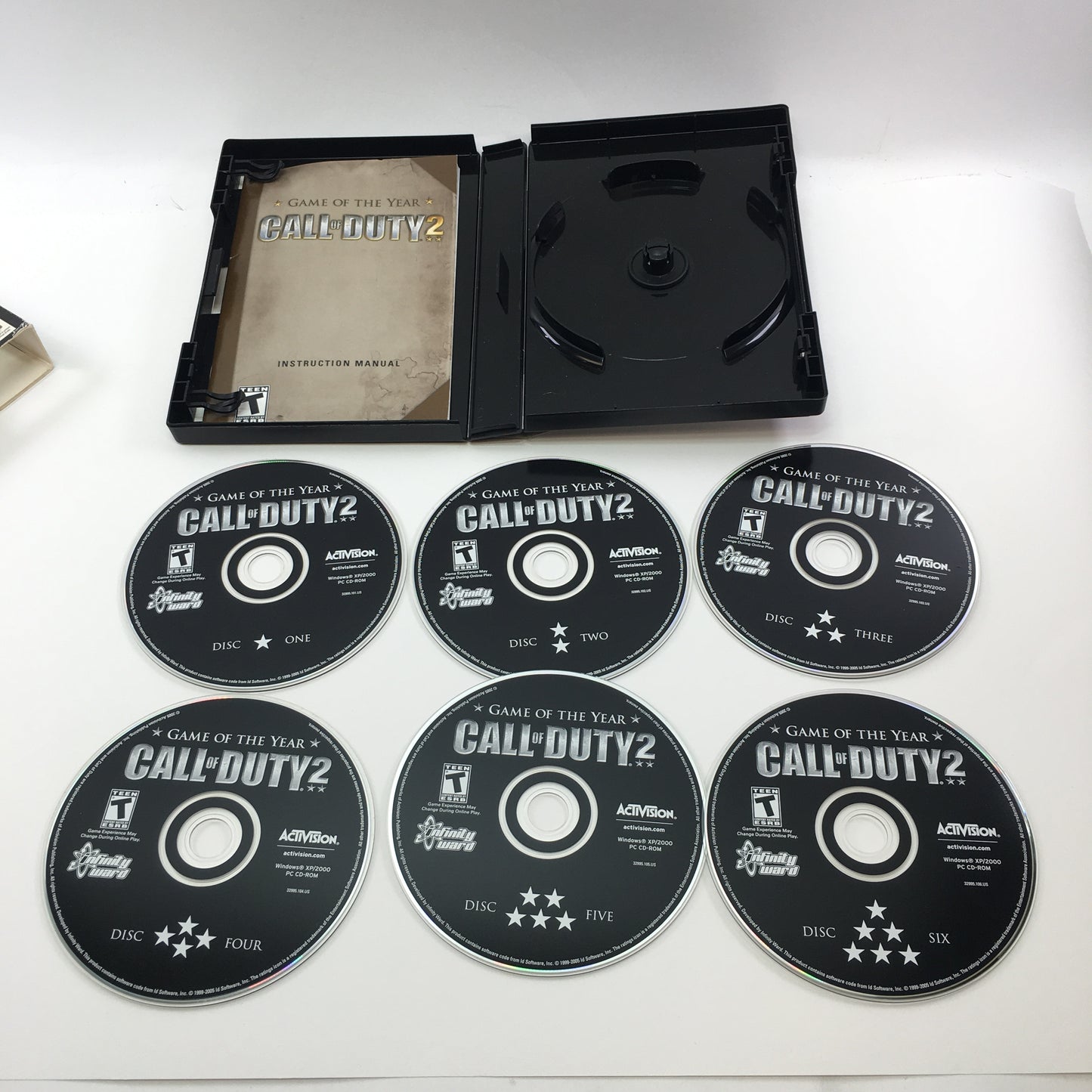 Call of Duty 2 [Game of the Year] (PC, NaN) Complete in Original Box CIB