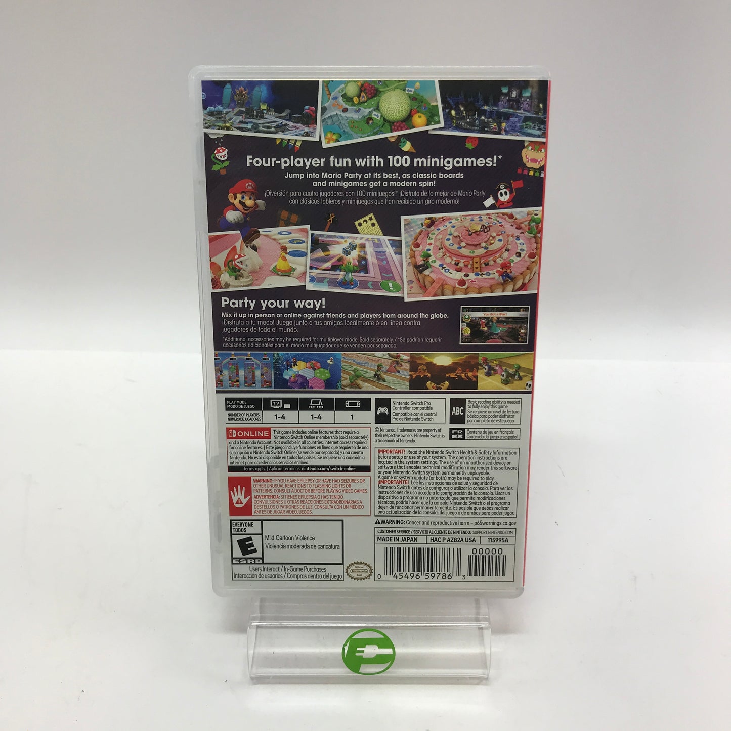 Mario Party Superstars (Nintendo Switch, 2021) in Original Box