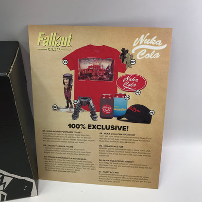 Fallout Lootcrate #3 Nuka Cola Complete in Original Box