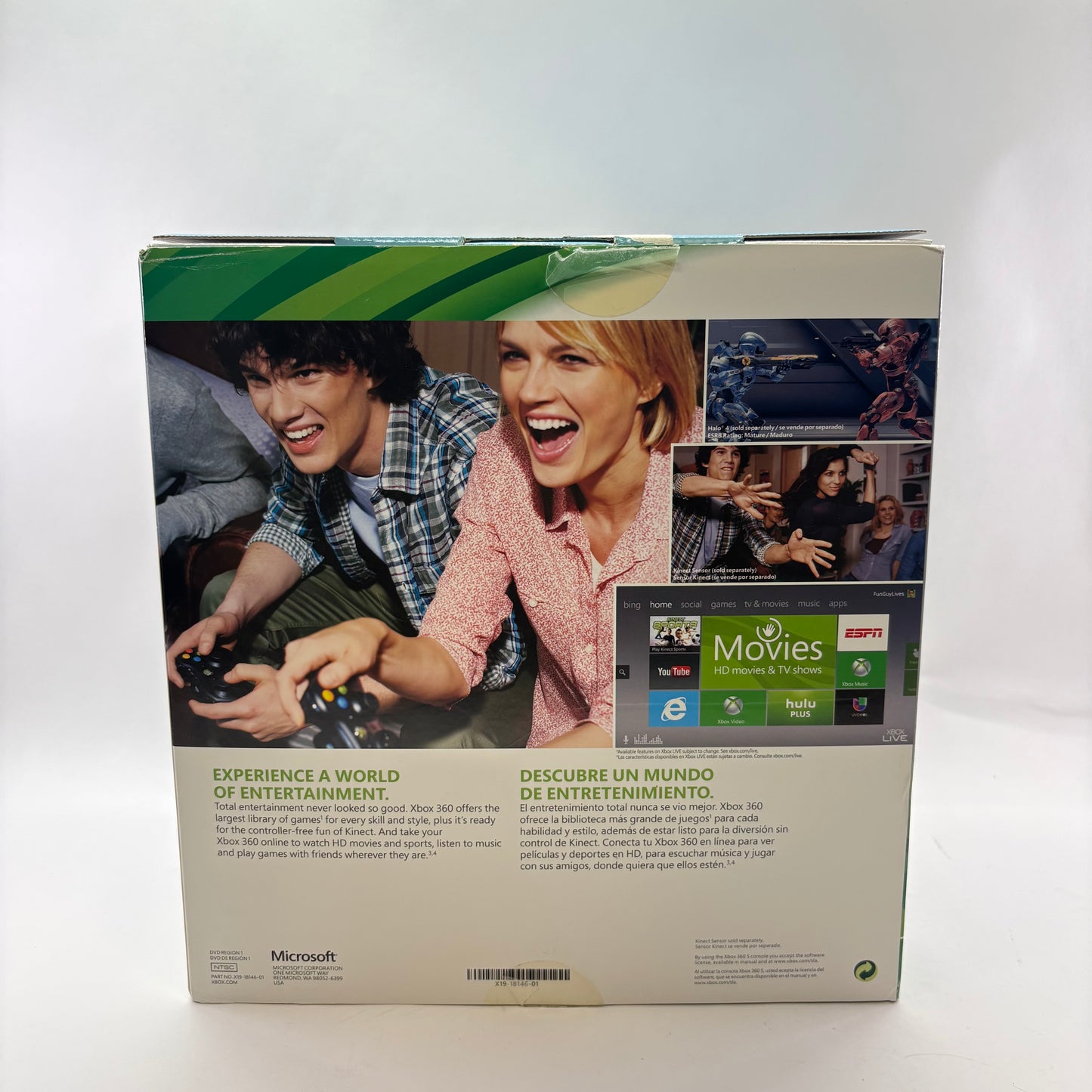 Microsoft Xbox 360 S 250GB Console Gaming System Black 1439