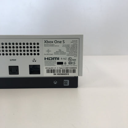 Microsoft Xbox One S 1TB Console Gaming System White 1681 Tested