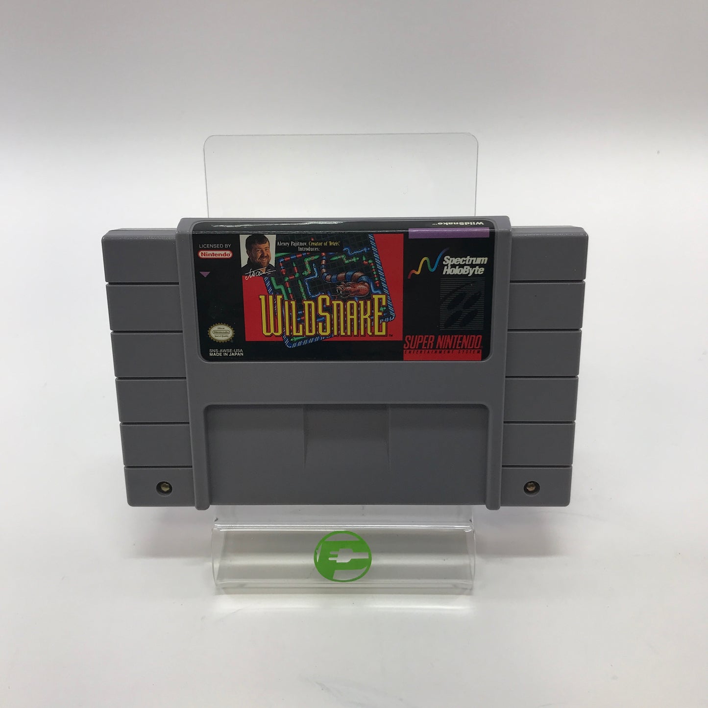 WildSnake (Super Nintendo SNES, 1994) Tested Works