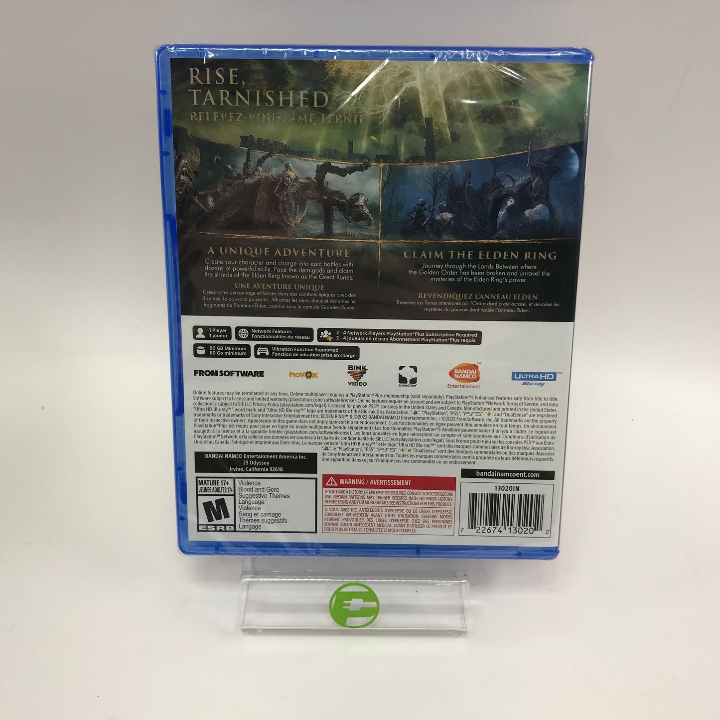 New Elden Ring (Sony PlayStation 5 PS5, 2022) Factory Sealed