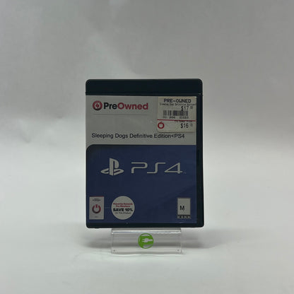 Sleeping Dogs: Definitive Edition (Sony PlayStation 4 PS4, 2014)