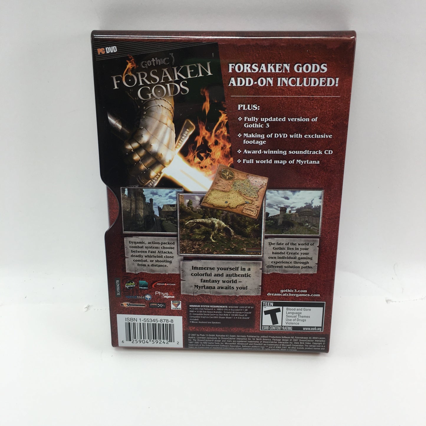 Gothic 3 [Collector's Edition] (PC, 2006) in Original Steel Book w Map