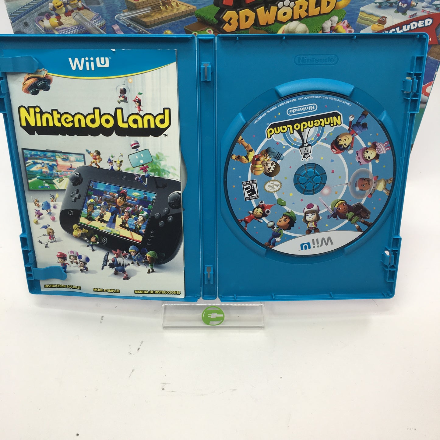 Nintendo Wii U Video Game Console Black CIB Tested and Working w Both Games