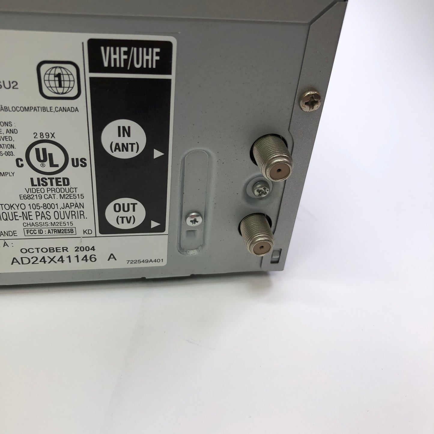 Toshiba SD-V392SU2 DVD/VCR Deck No Remote