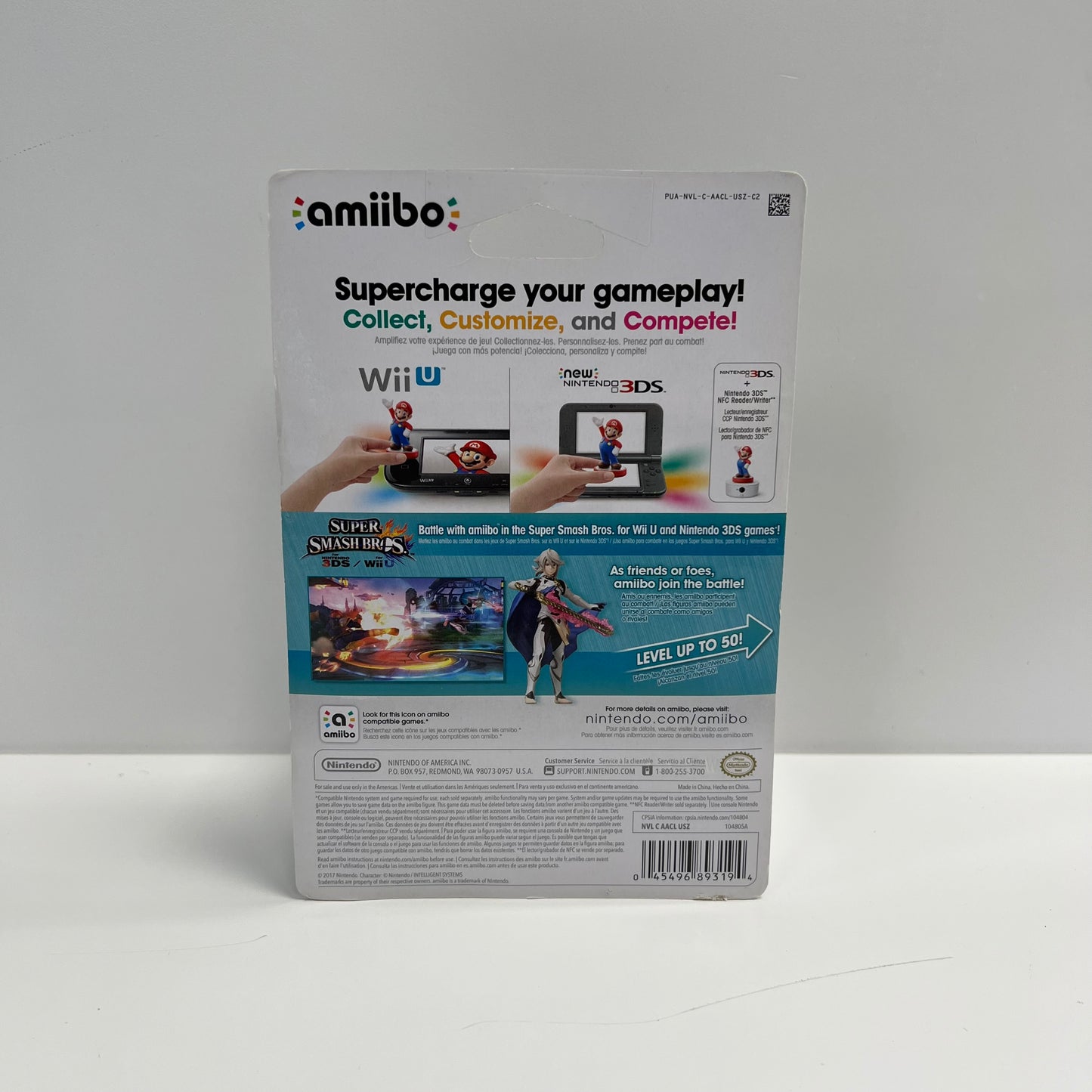 New Amiibo Super Smash Bros Corrin NVL-C-AACL