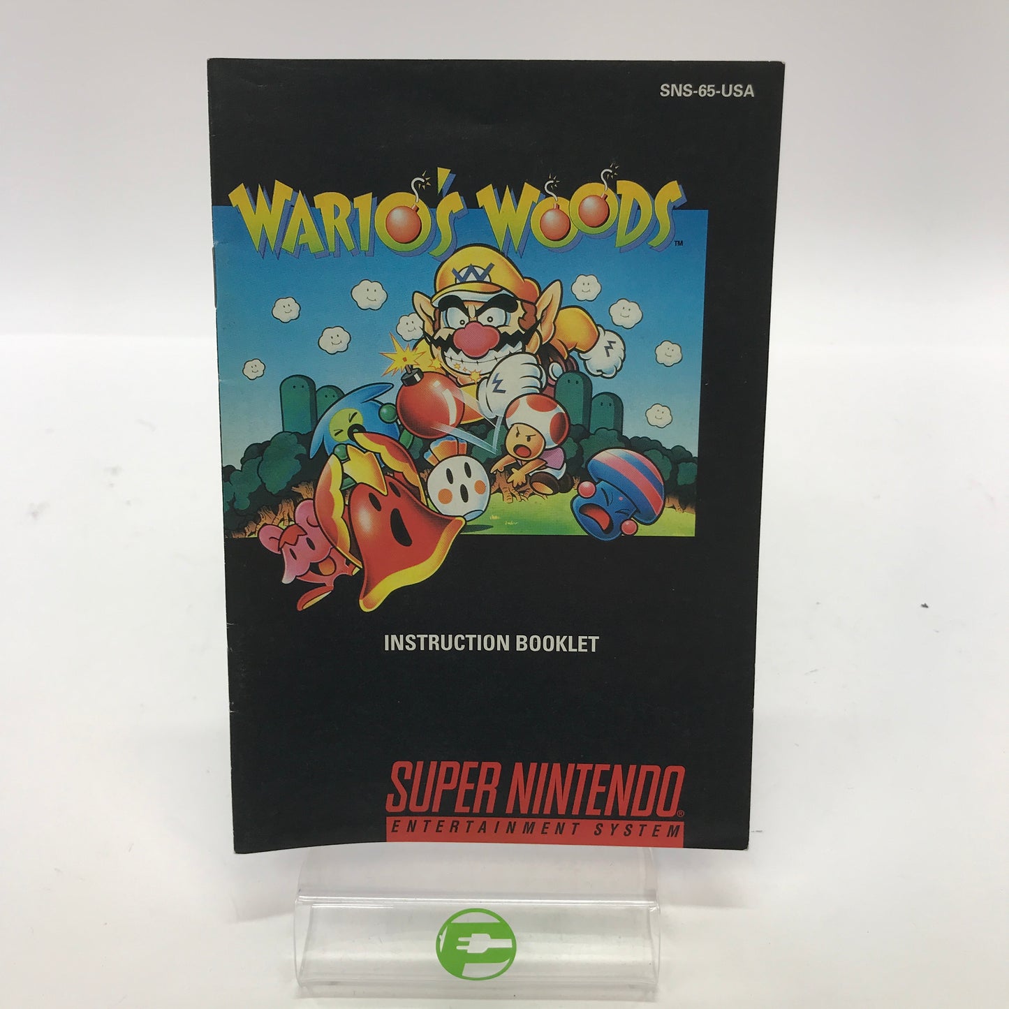 Wario's Woods (Super Nintendo SNES, 1991) Tested Works