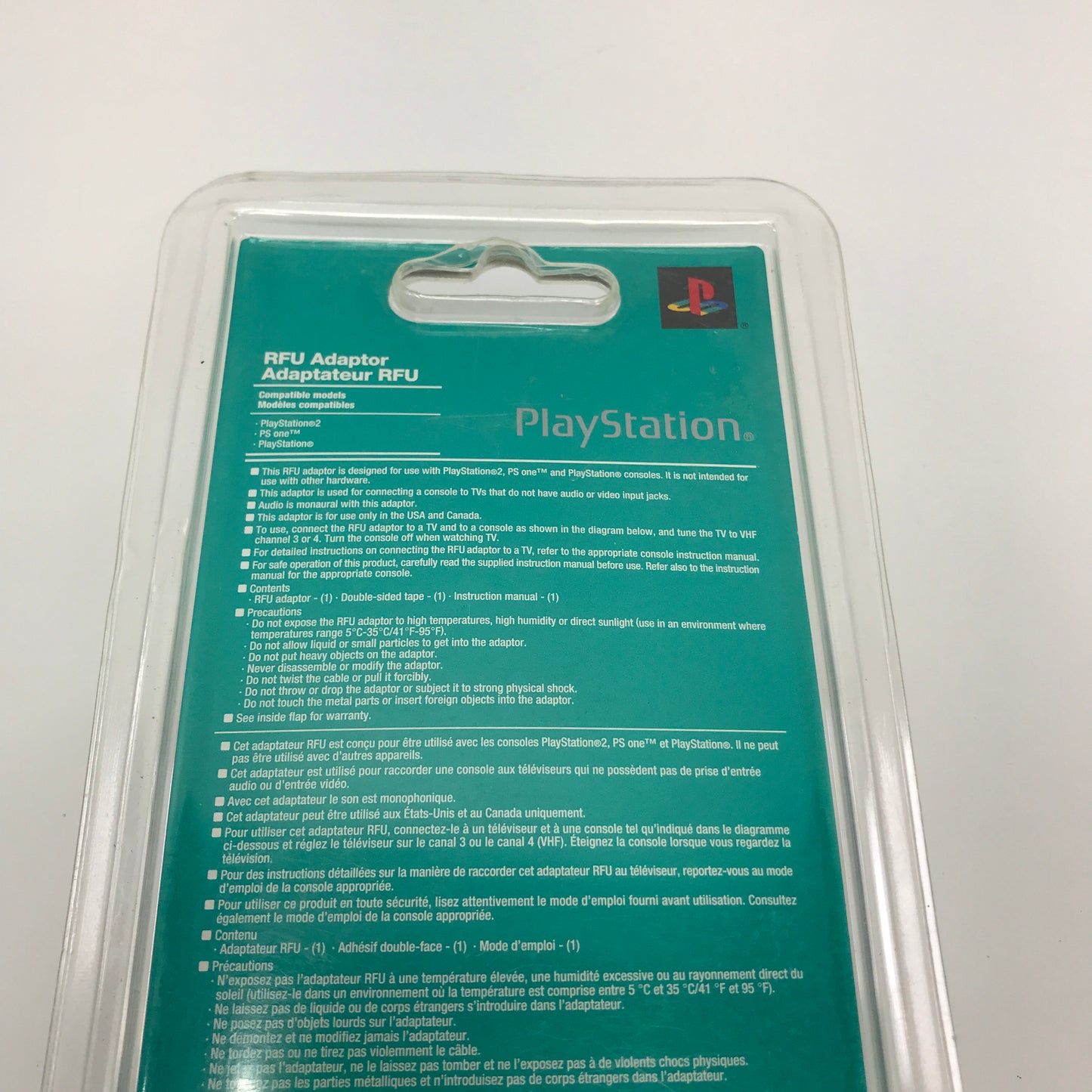 New Sony Playstation 1 PS1 RFU Adapter Black SCPH-10071