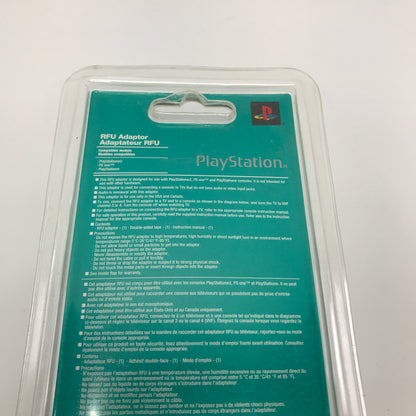 New Sony Playstation 1 PS1 RFU Adapter Black SCPH-10071