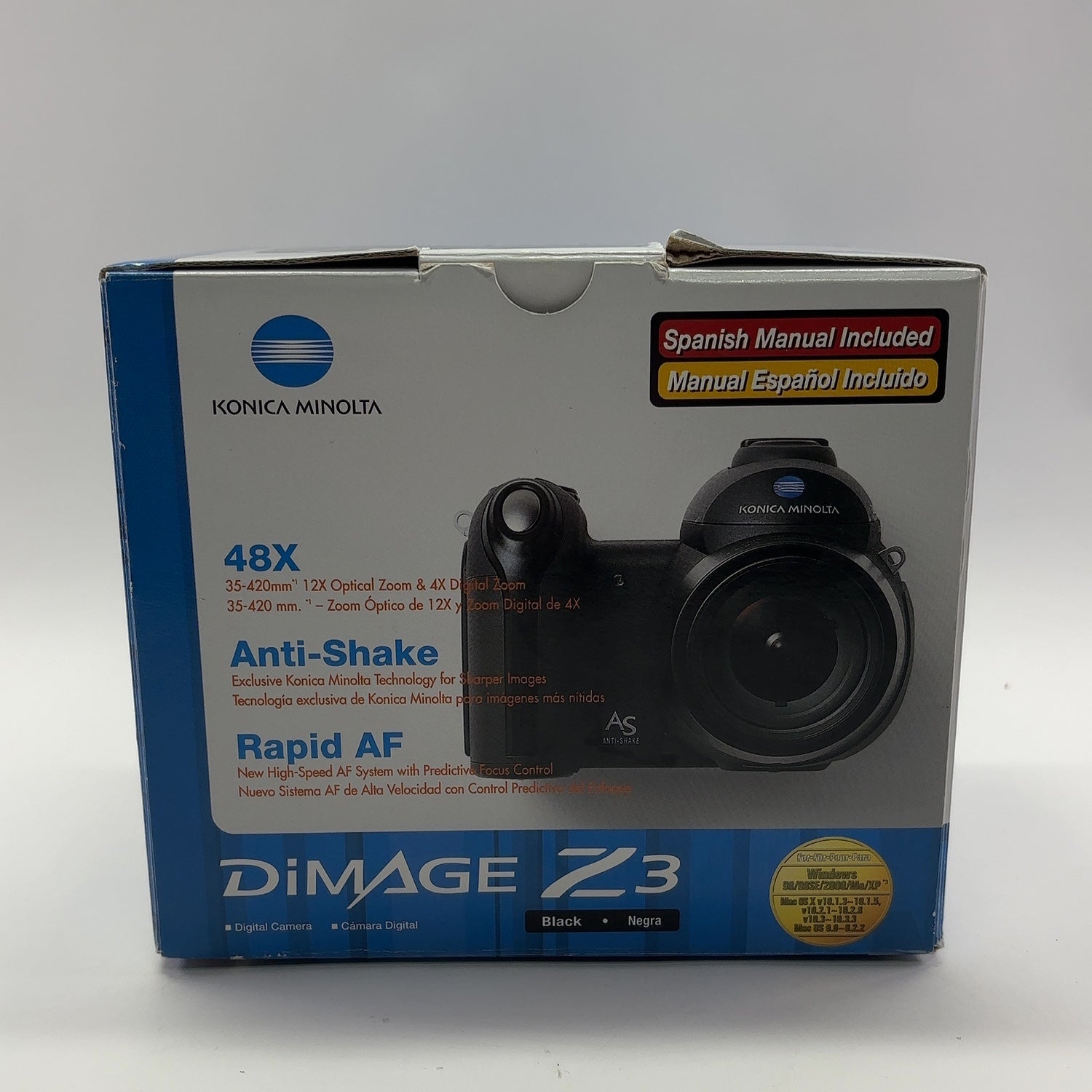 Konica Minolta DiMage Z3 Z3 4.0MP Digital Camera – PayMore Gurnee