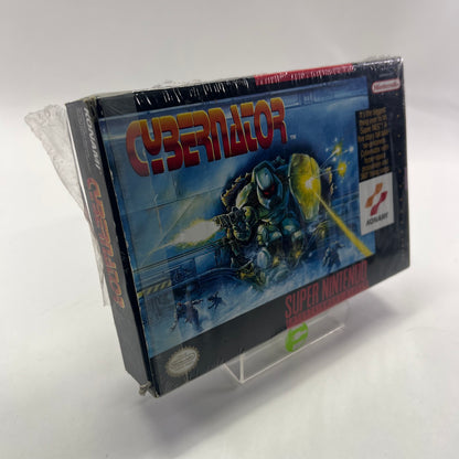 Cybernator (Super Nintendo SNES, 1993) Complete In Box CIB