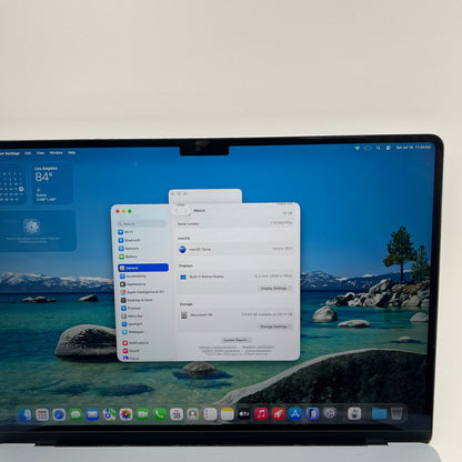 2025 Apple MacBook Air 15" M4 10C GPU 4.5GHz 16GB RAM 256GB SSD A3241