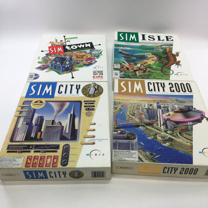 Maxis Sim City Bundle [Sim City, Sim City 2000, Sim Town and Sim Isle]