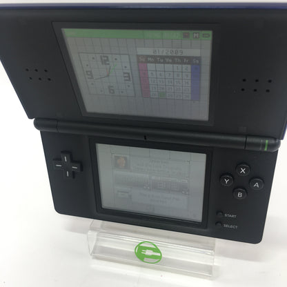 Nintendo DS Lite Handheld Game Console USG-001 Black/Blue Tested