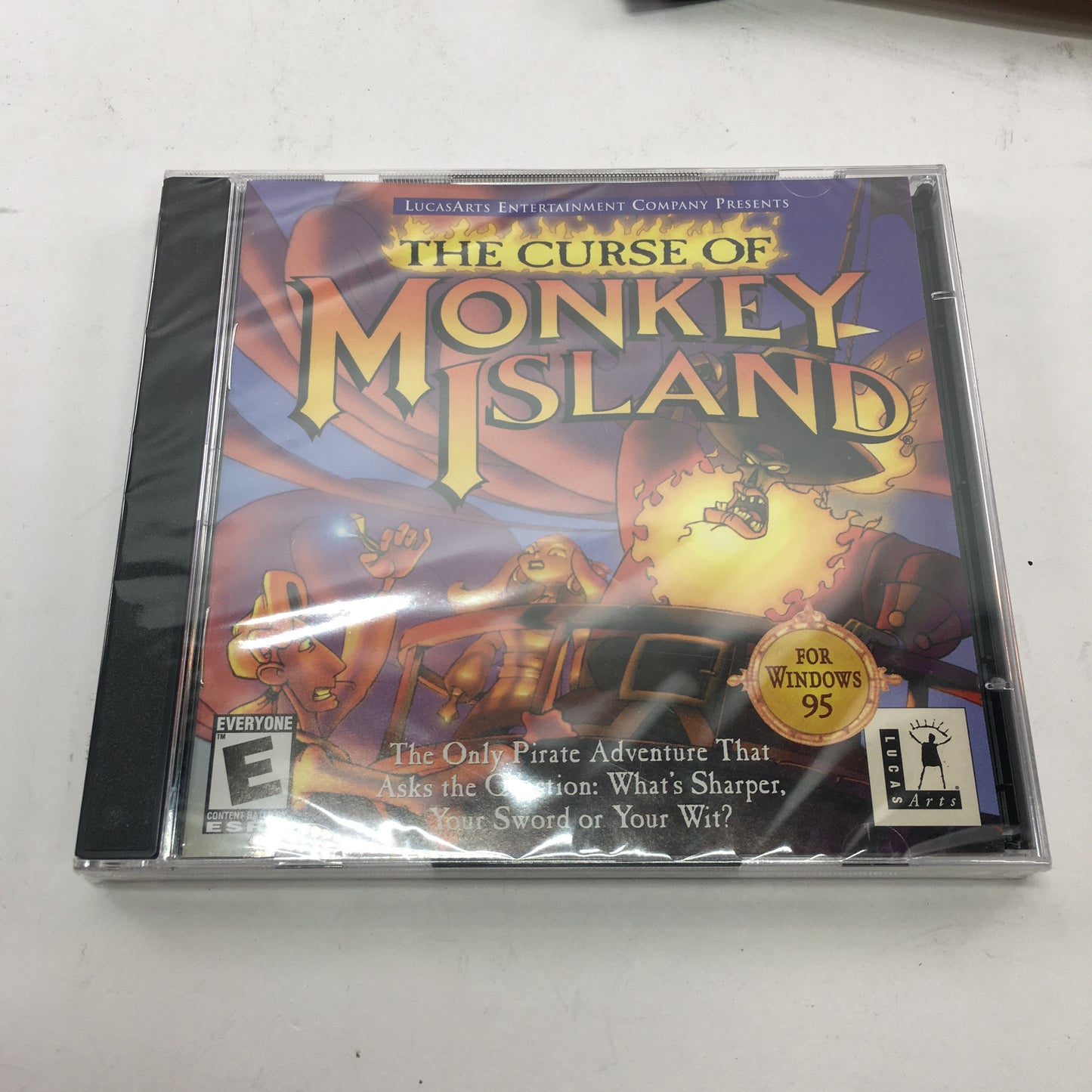 Escape from Monkey Island (PC, 2000) Complete  Original Box CIB Sealed Play Disc