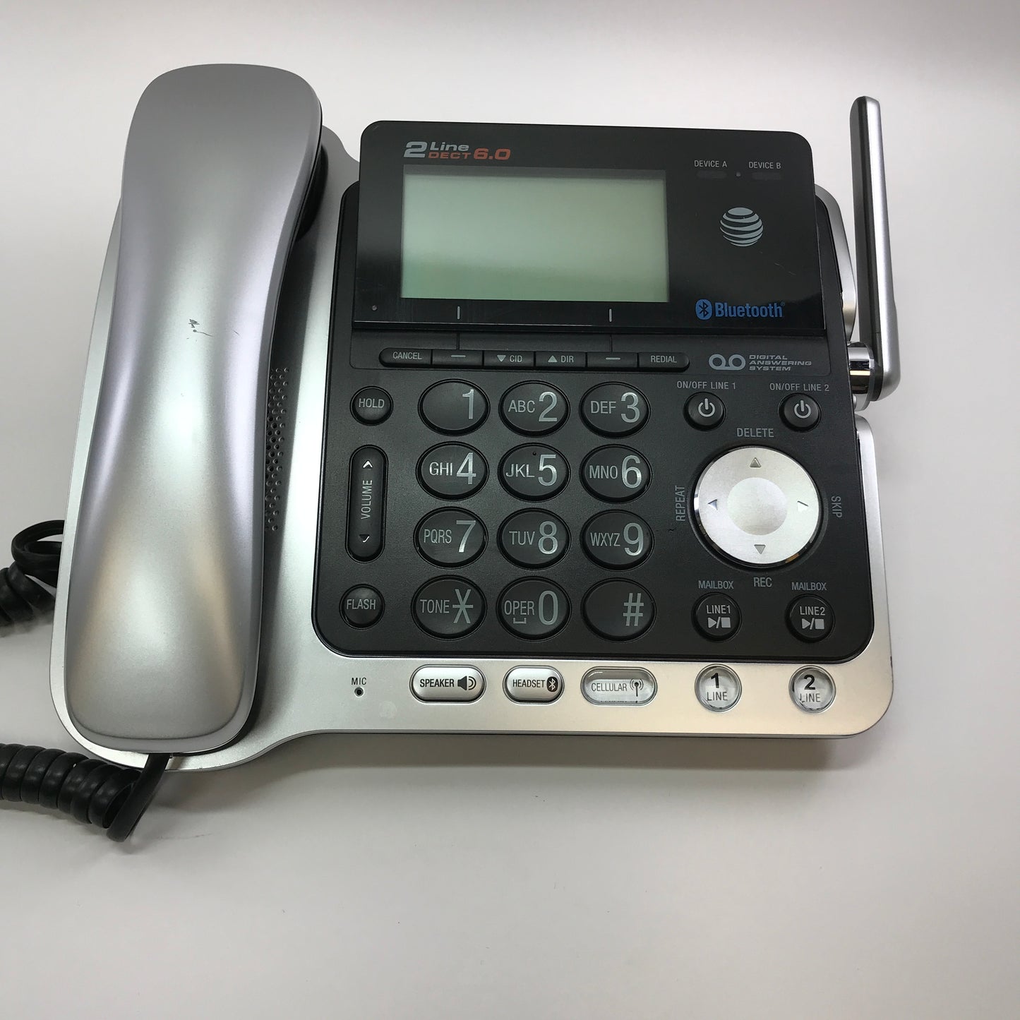 AT&T TKL86109 Corded/Cordless Telephone w/ Answering System with Bluetooth