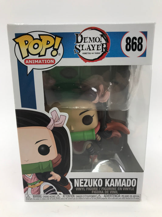 New Funko Pop Animation Nezuko Kamado Demon Slayer Figurine In Box #868