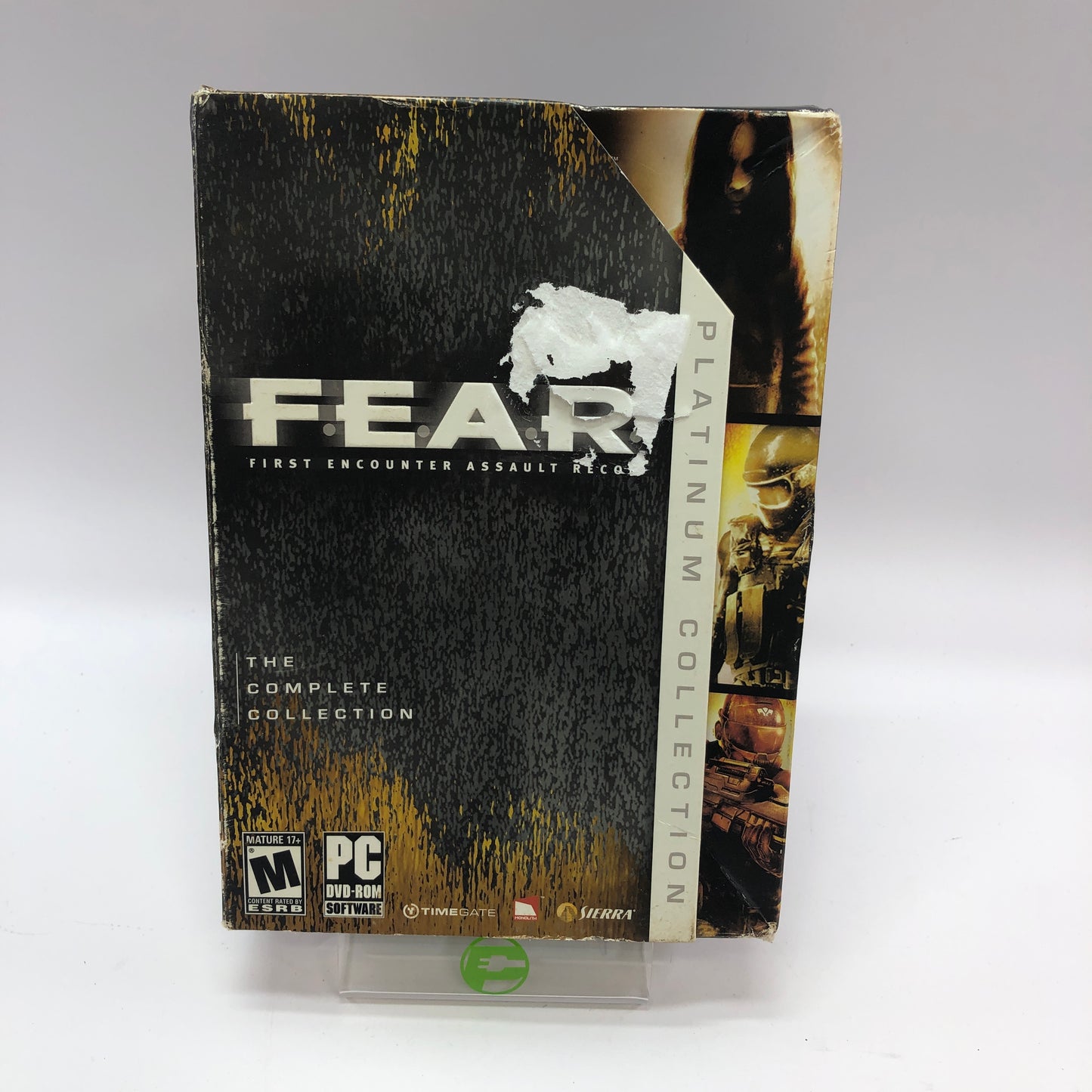 FEAR First Encounter Assault Recon (PC, 2005) Complete in Original Box, CIB